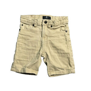 7 For All Mankind Khaki Shorts - Toddler 5T
